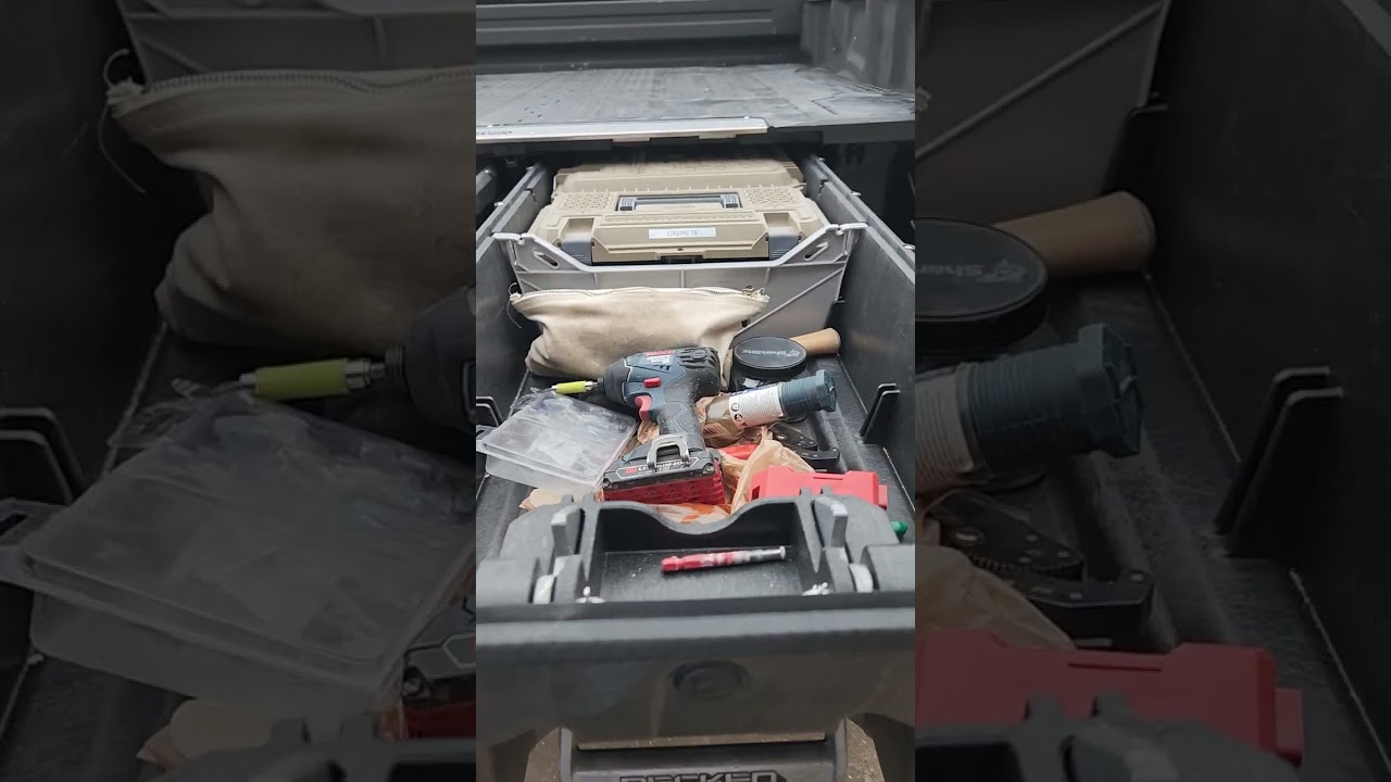 Decked Truck Bed Storage System