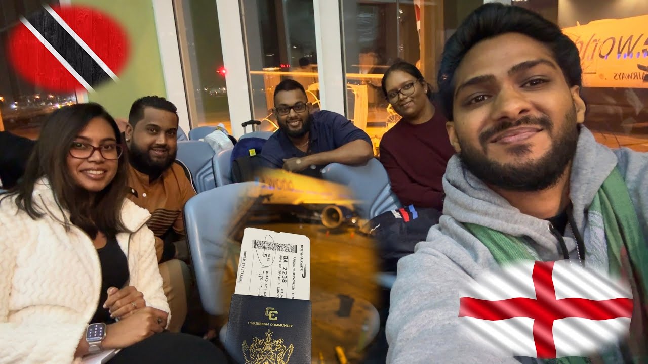 I Flew from TRINIDAD to LONDON and You Won't Believe What we did!