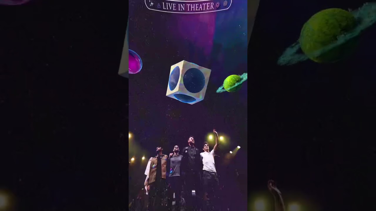 Coldplay MOTS in theater 2023 🚀🪐 