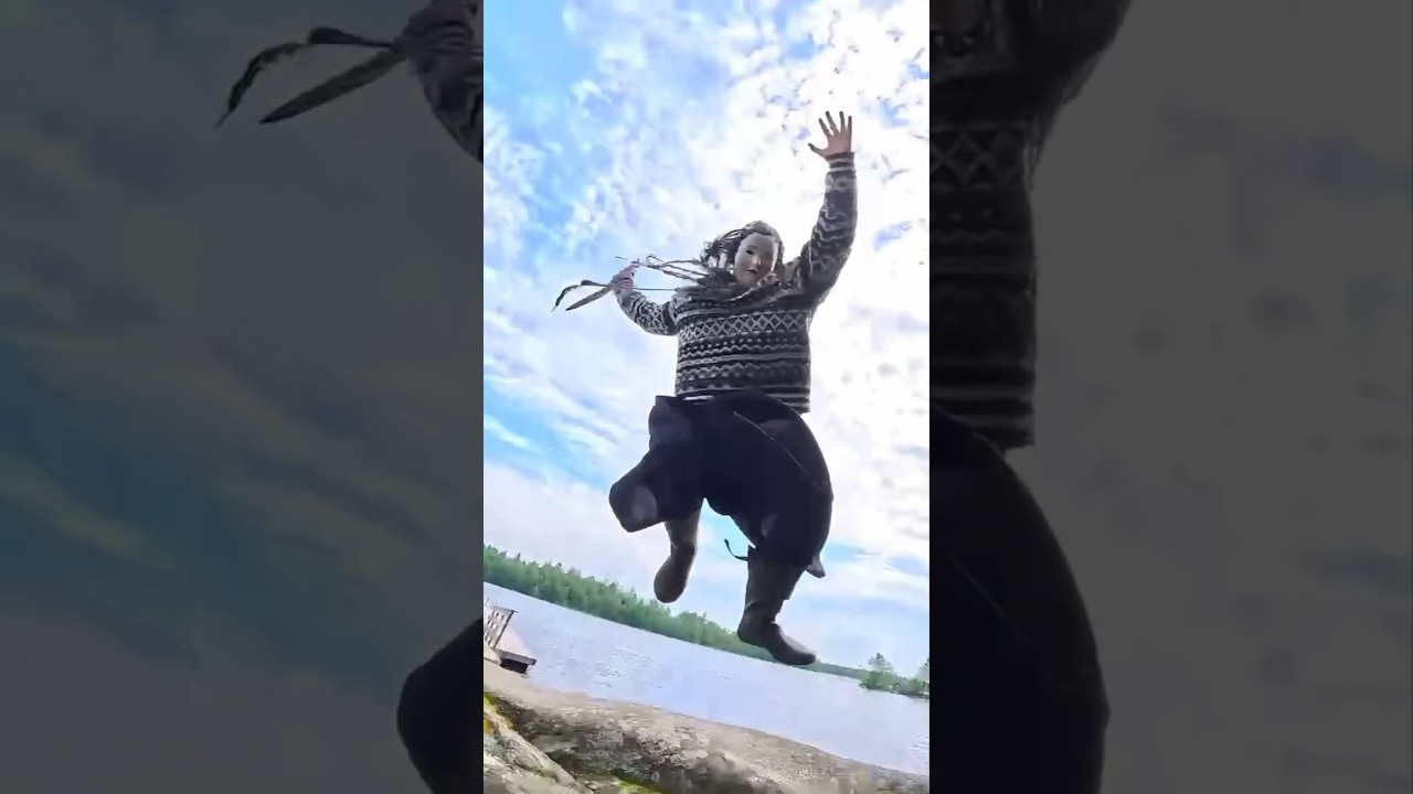 Intense escape from the Dancing Lady&hellip;🫨🔪 #shorts #adrenaline #scary #run