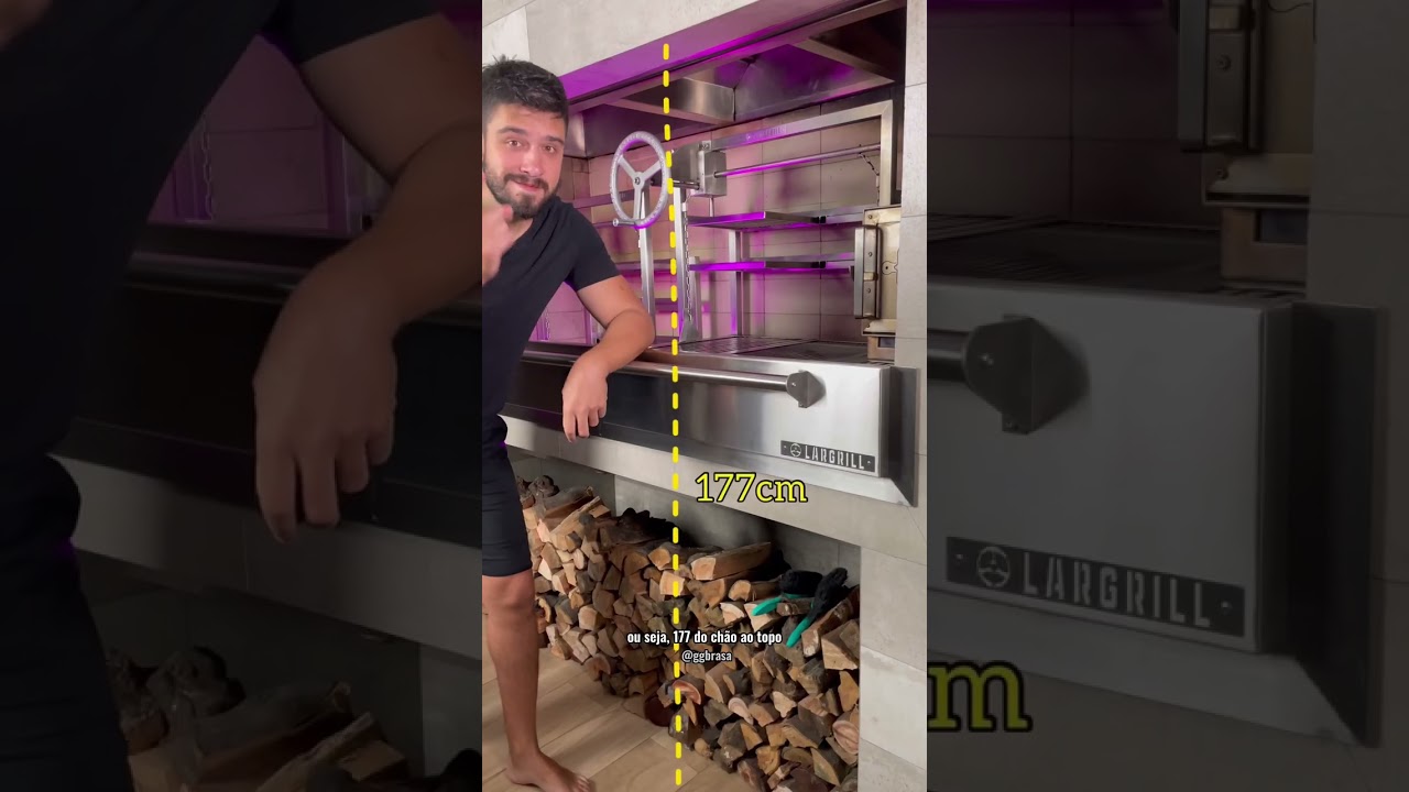 As MEDIDAS da minha CHURRASQUEIRA