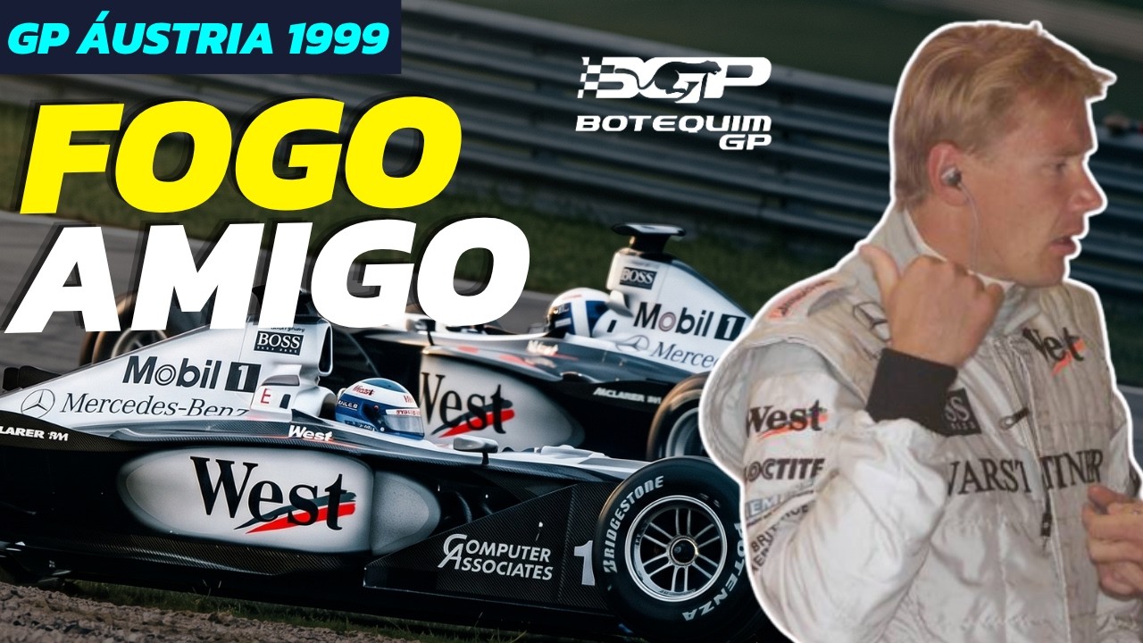 CLIMÃO NA MCLAREN E IRVINE AGRADECE - GP ÁUSTRIA 1999