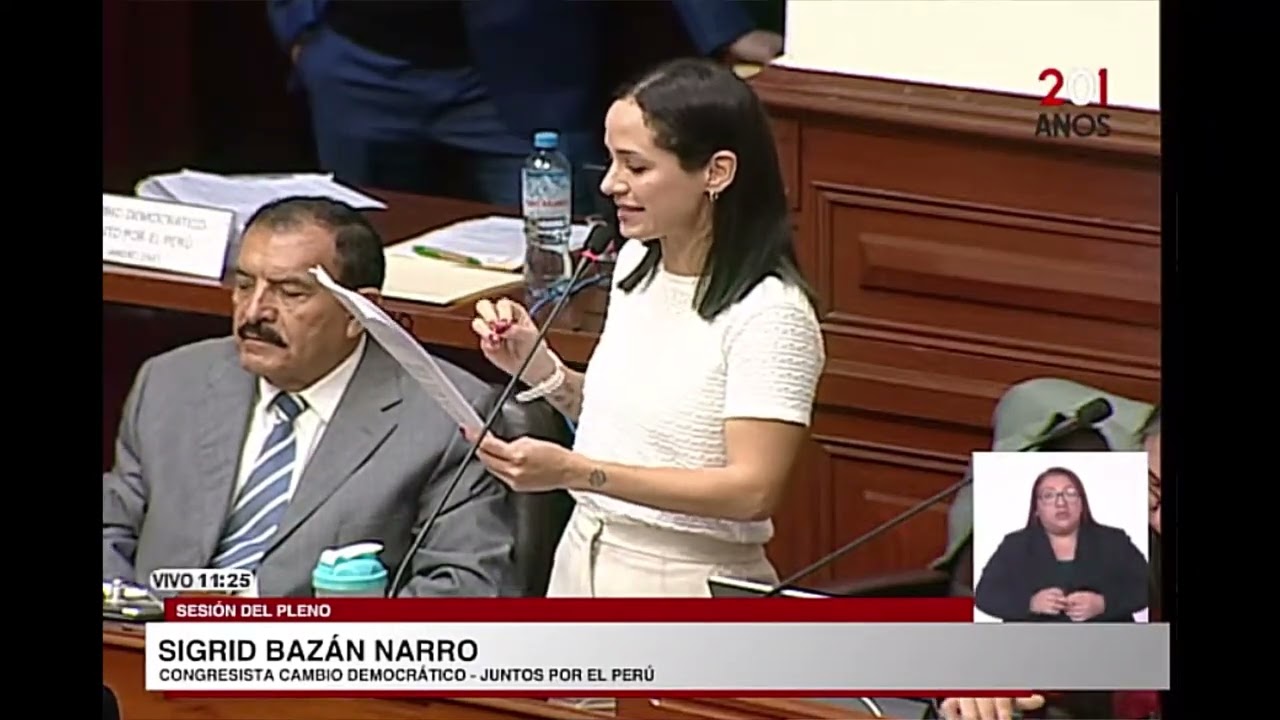 Sigrid Baz&aacute;n | Intervenci&oacute;n en el Pleno del Congreso 7/09/2023