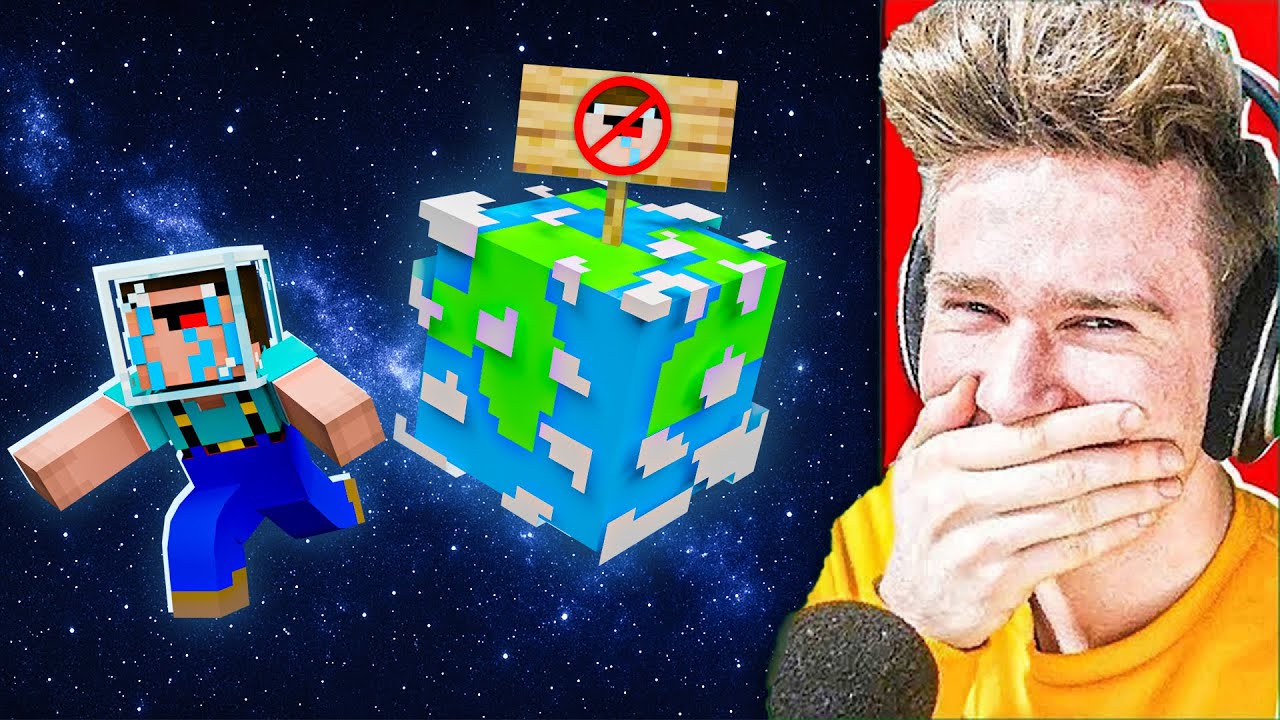 WYRZUCIŁEM WIDZA Z PLANETY *PRANK* | Minecraft Extreme