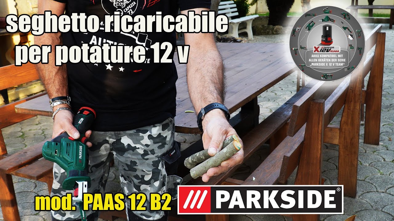 seghetto a gattuccio ricaricabile x 12 v  mod. PAAS 12 B2