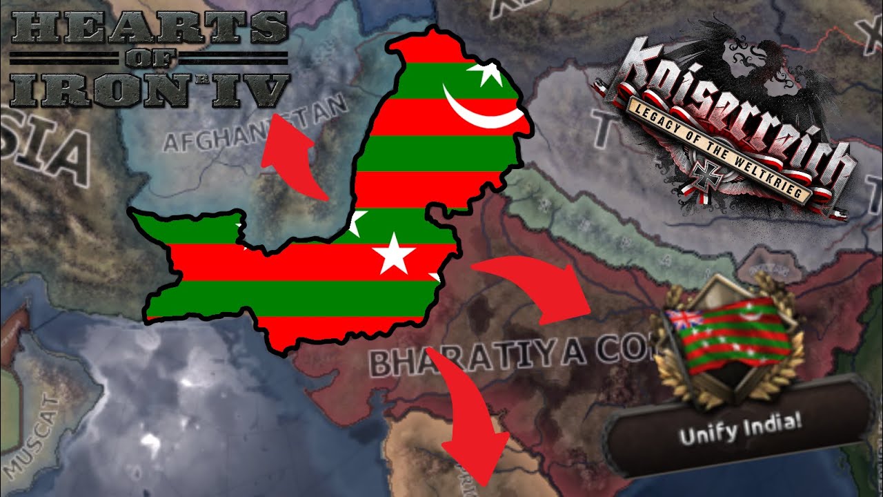 Putting India back under British rule in Kaiserreich | Hearts of Iron IV