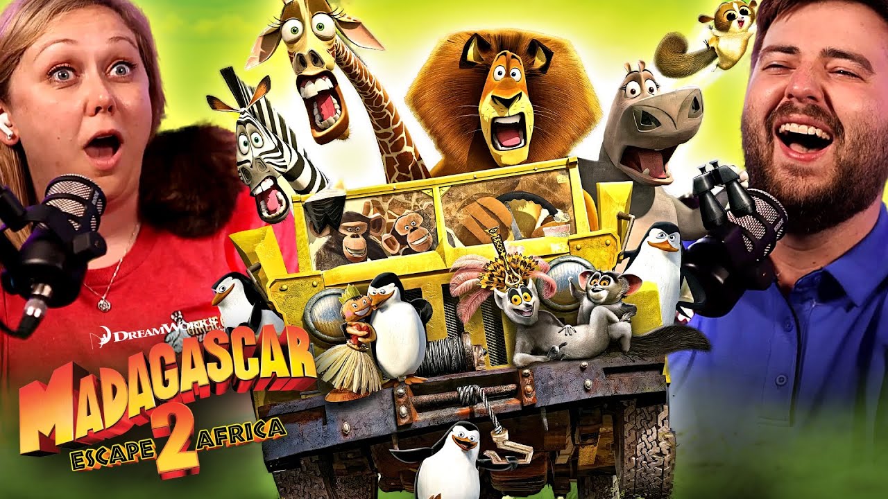 MADAGASCAR 2 (2008) | MOVIE Reaction! | DREAMWORKS