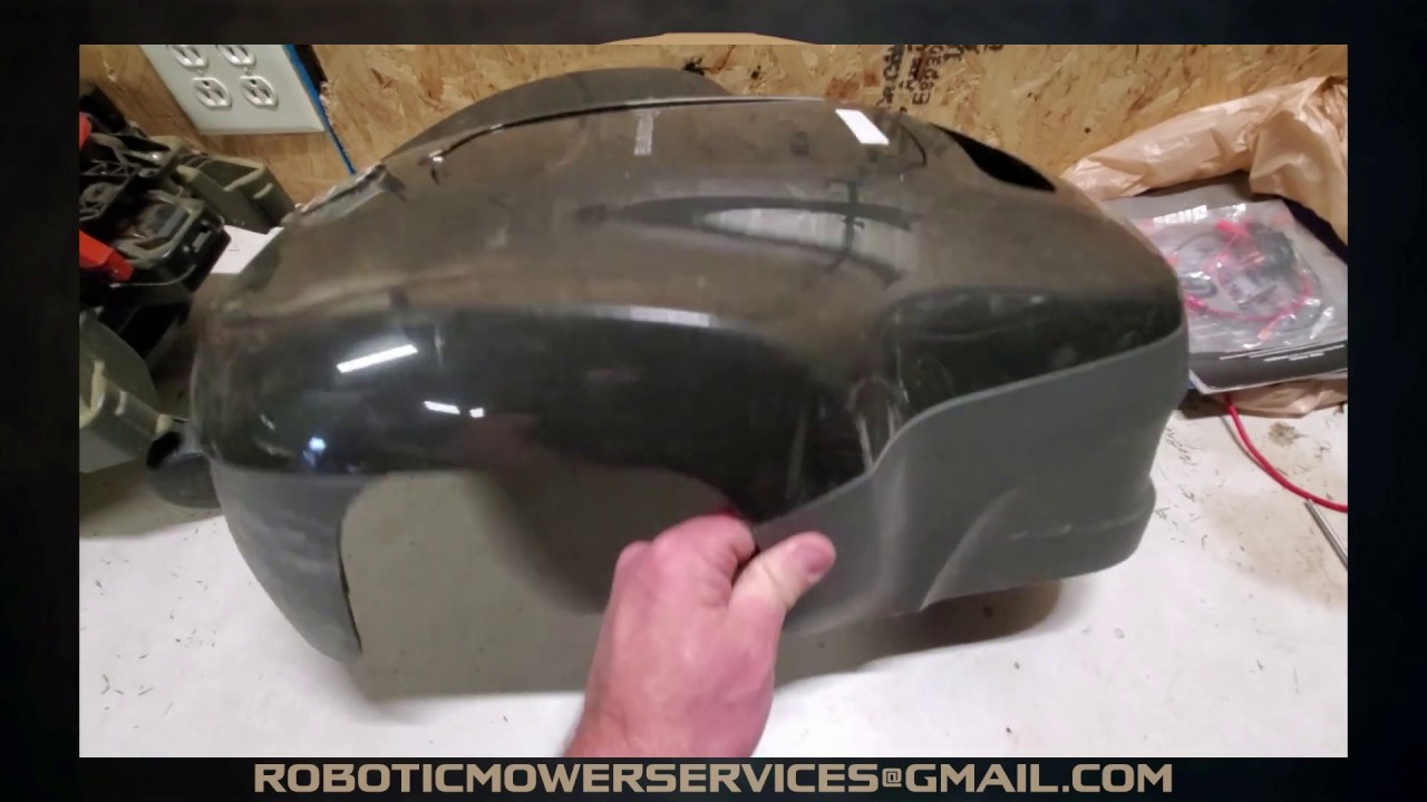 115H Automower Top Cover Removal For Cleaning or Service