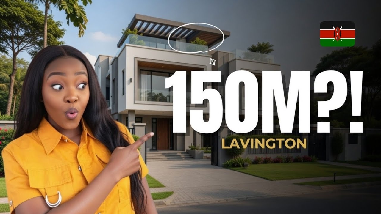 Where the RICH live in Nairobi 🇰🇪 | Lavington Townhouses | Cost Breakdown 2025 | 4K 60FPS