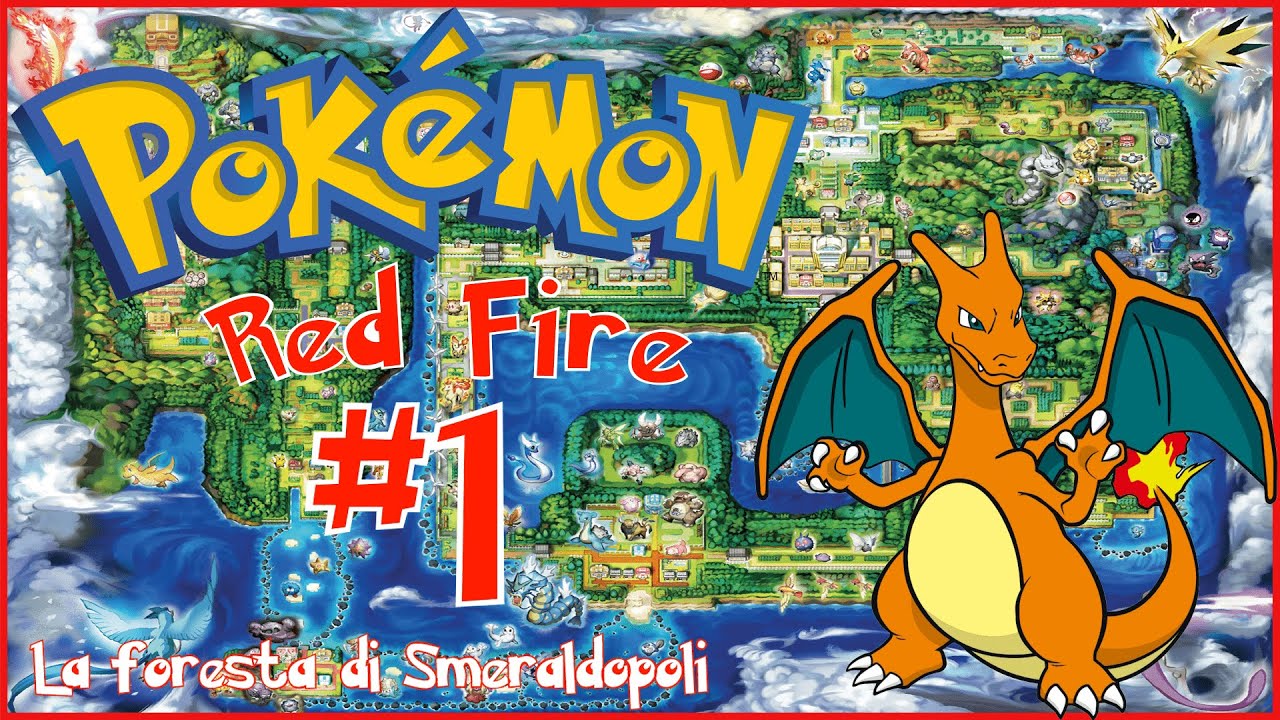 Pokemon Rosso Fuoco - Gameplay #1 - La foresta di Smeraldopoli
