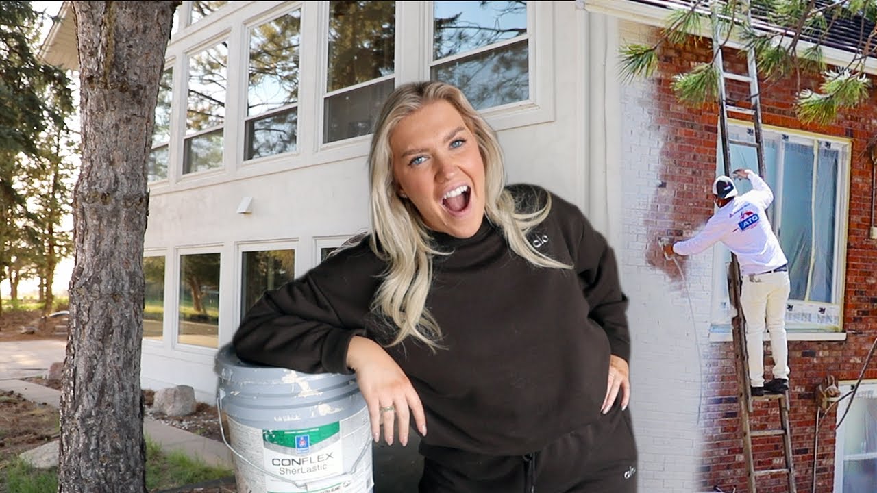 Painting my Red Brick House...*controversial lol*