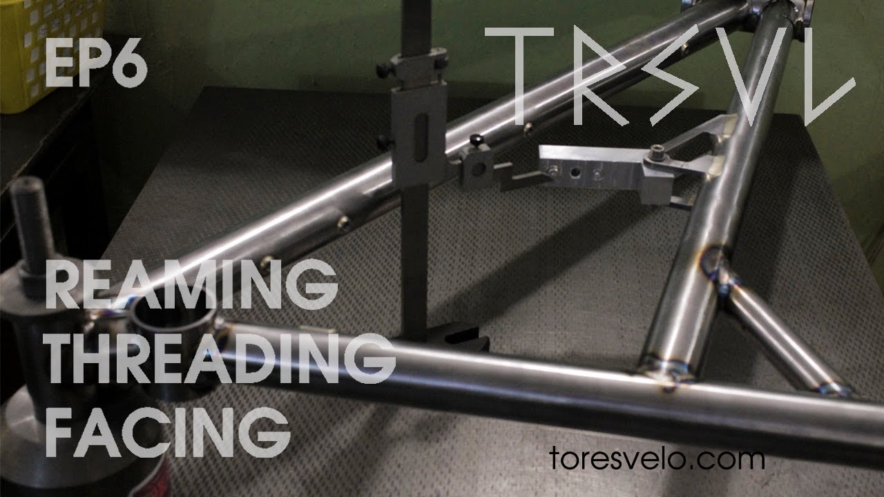 Bicycle framebuilding. Final steps.