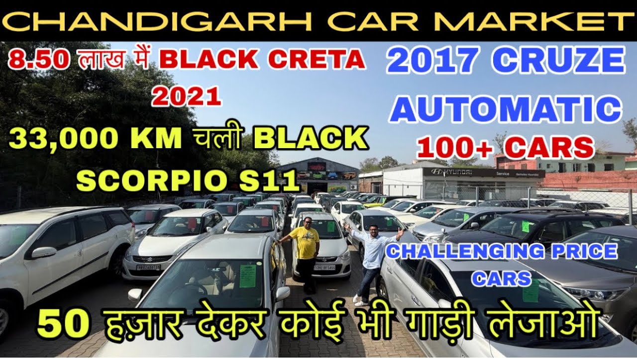 Chandigarh car Market Latest Video, Best used cars in chandigarh, Second hand cars in Chandigarh