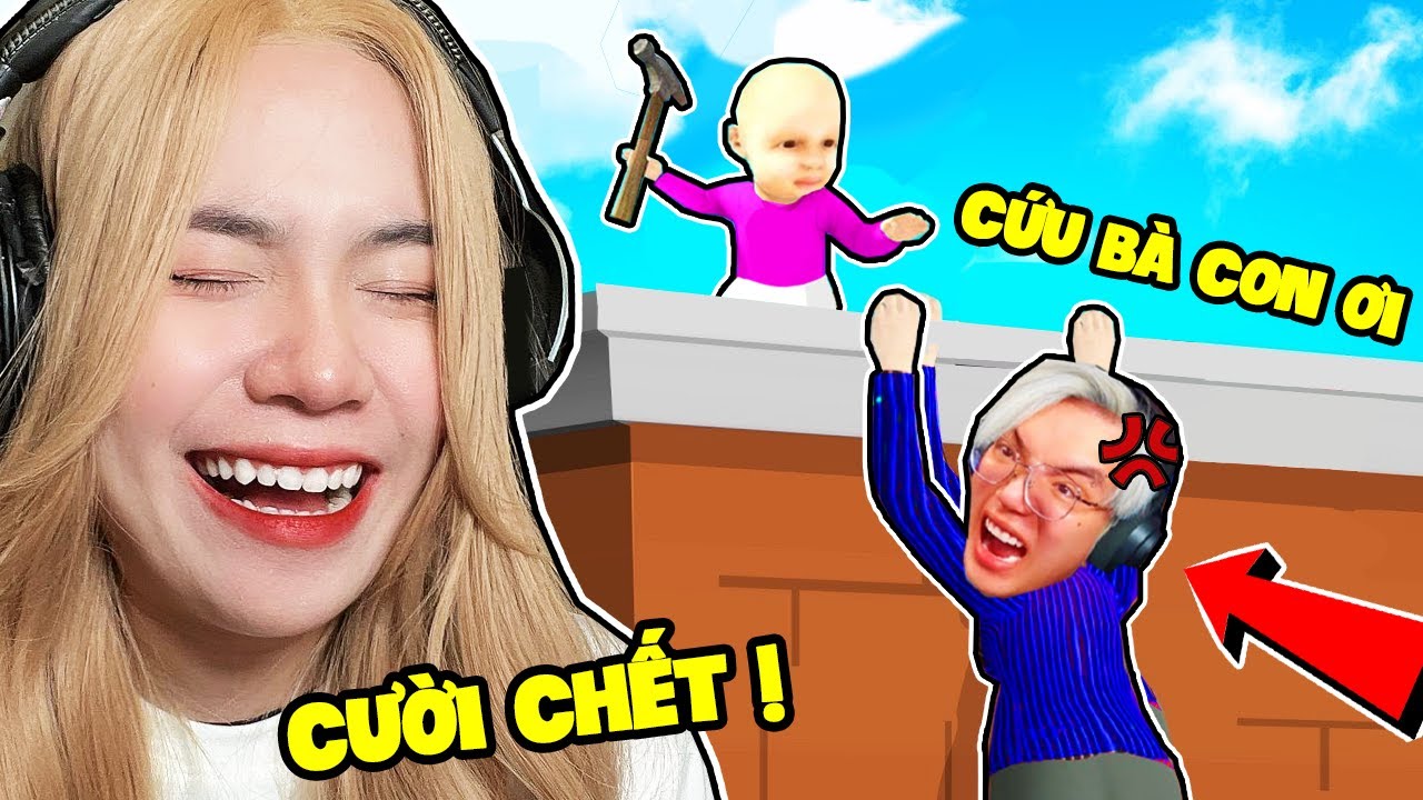 BÀ NGOẠI PHONG CẬN MỘT NGÀY CHĂM EM BÉ SAMMY TRONG GRANNY SIMULATOR