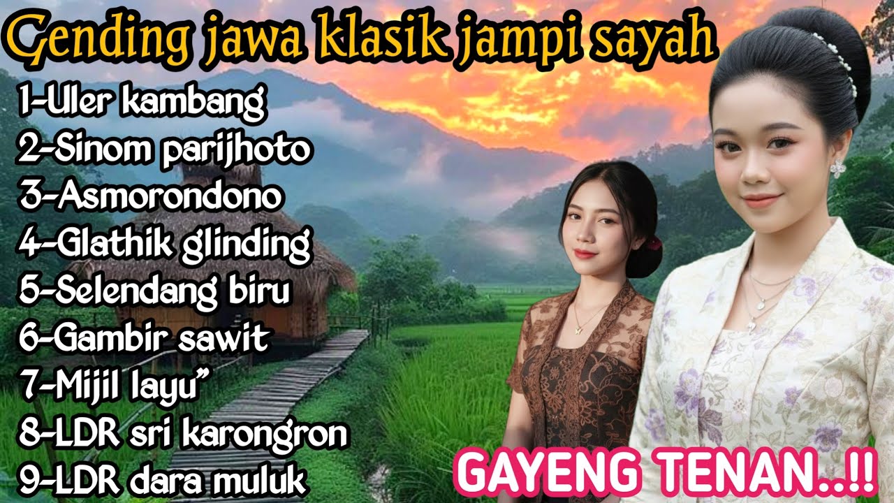 GENDING JAWA JAMPI SAYAH _ UYON UYON KONCO LEYEH-LEYEH GAYENG TENAN‼️