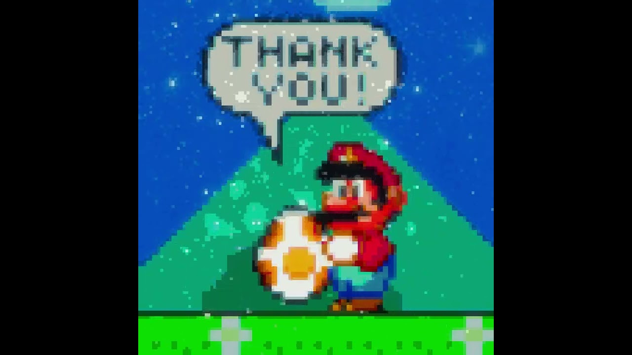 ENDING THEME | SPED UP & REVERB! | SUPER MARIO WORLD OST