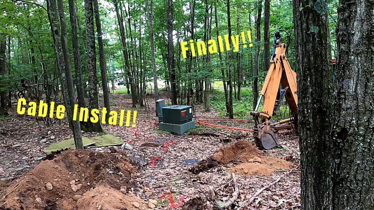Beat the Cable Company! 🤑 I Saved $10,000 by Digging My Own Trench with a Backhoe