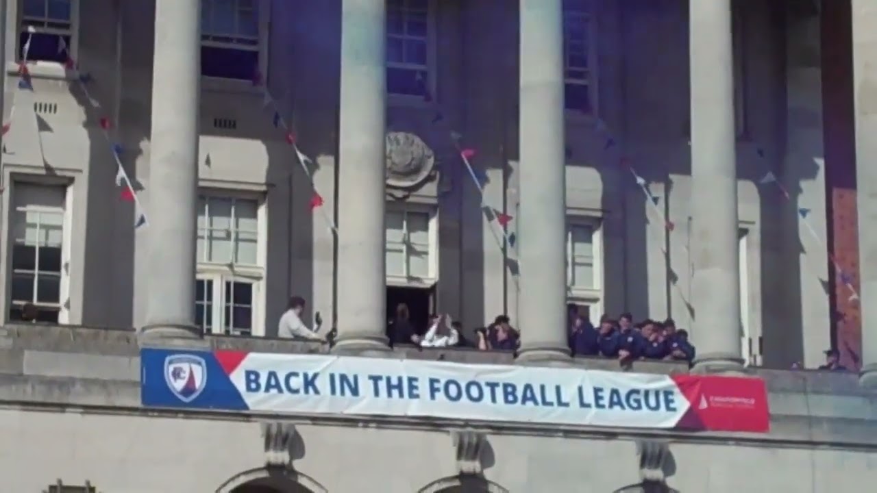 Chesterfield FC Town Hall Celebrations 2024
