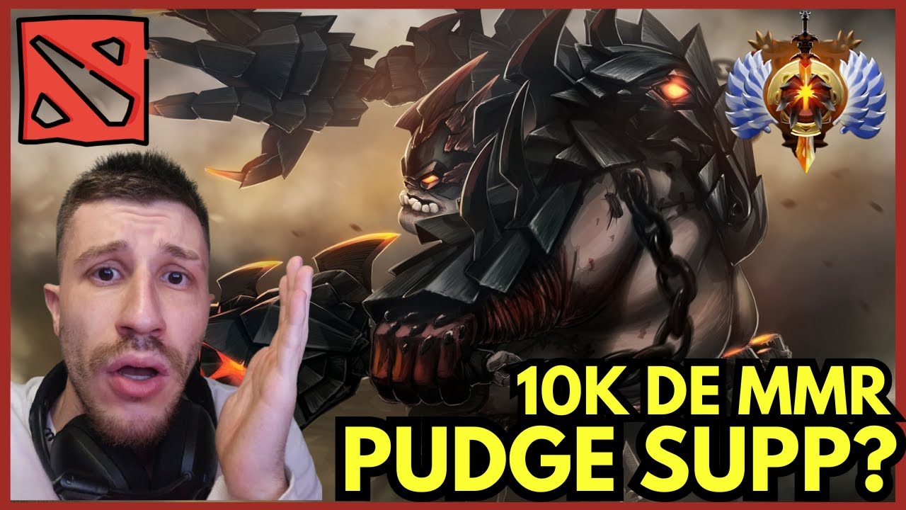 PUDGE SUPORTE FUNCIONA??? Joguei de Pudge Suporte 4... Patch 7.39b.. 10k de MMR #dota2brasil #dota2