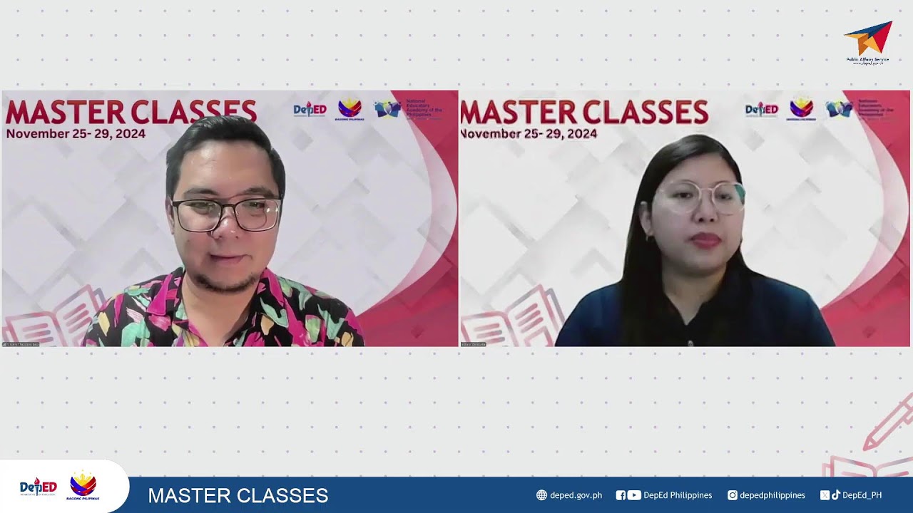 Master Classes for Grade 4 Teachers - Day 1