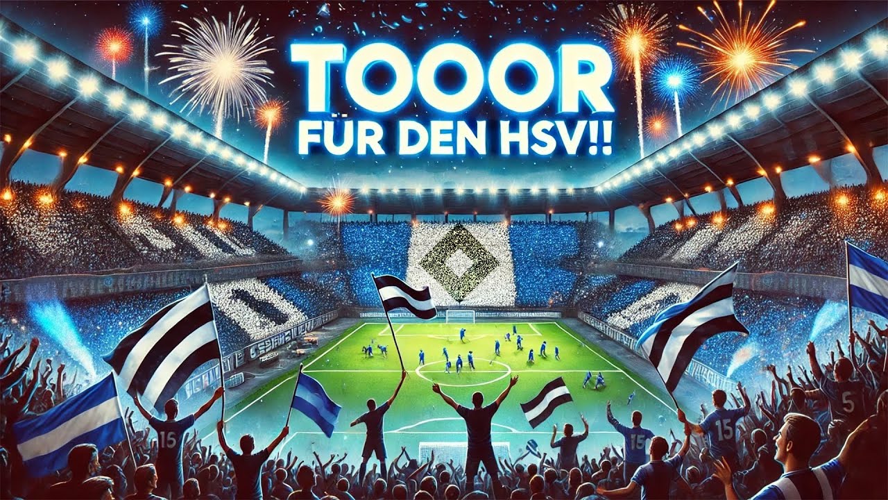 Tooor für den HSV – Wenn das Volksparkstadion bebt! ⚽🔵⚪⚫
