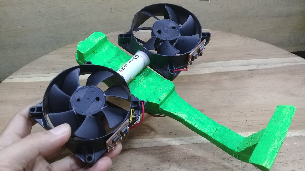 DC Fan to Fly Failure - Modified Brushless DC Fan to High Speed