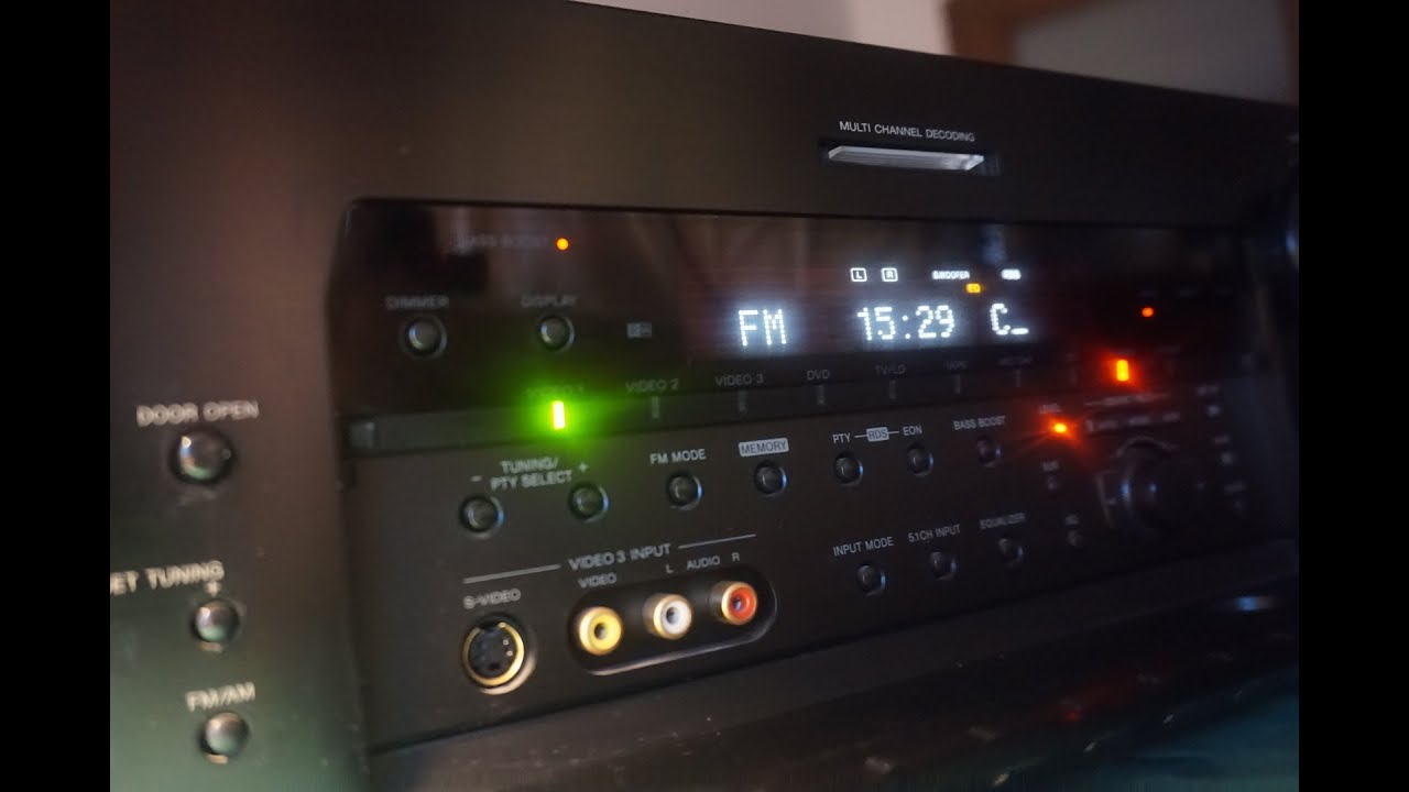 Amplituner STR DB930 QS Sony. Testy serwisowe.