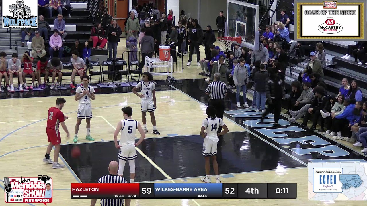 Hazleton Area vs Wilkes-Barre Area Boys Basketball