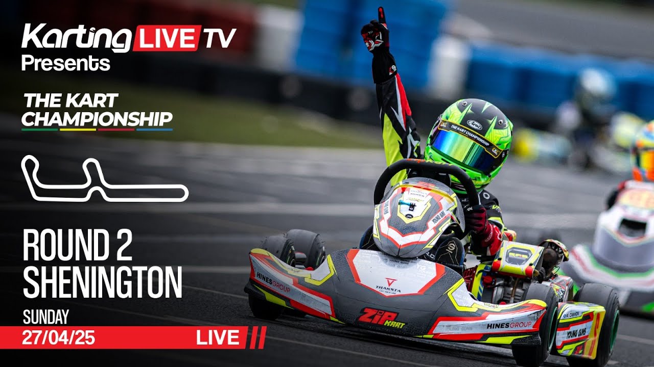The Kart Championship 2025 Rnd 2  - Shenington -  LIVE!