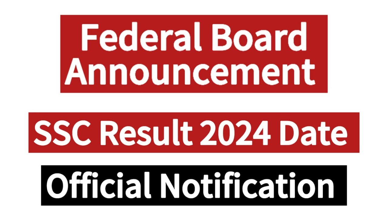 Federal Board SSC Result 2024 | learn online with anum