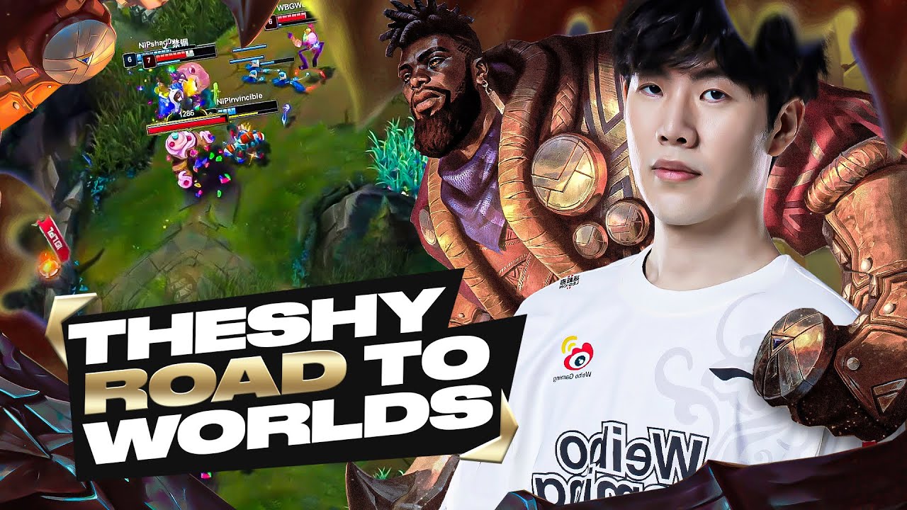 THESHY'S ROAD TO WORLDS BEGINS - LPL PLAYOFFS VS NIP - CAEDREL