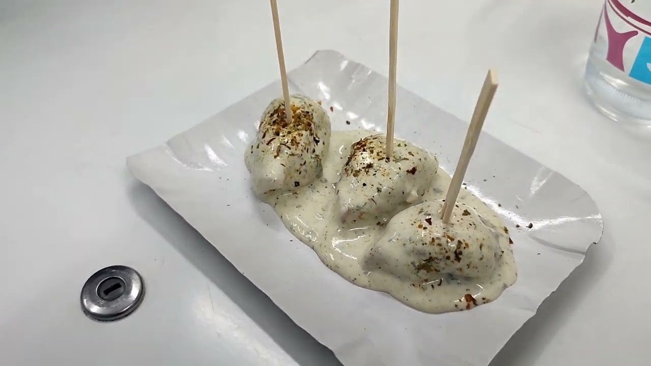 Malai momos & Fried momos@CREATIVEABHYAASLafloraison244 @My shop my taste-M2K Rohini Delhi