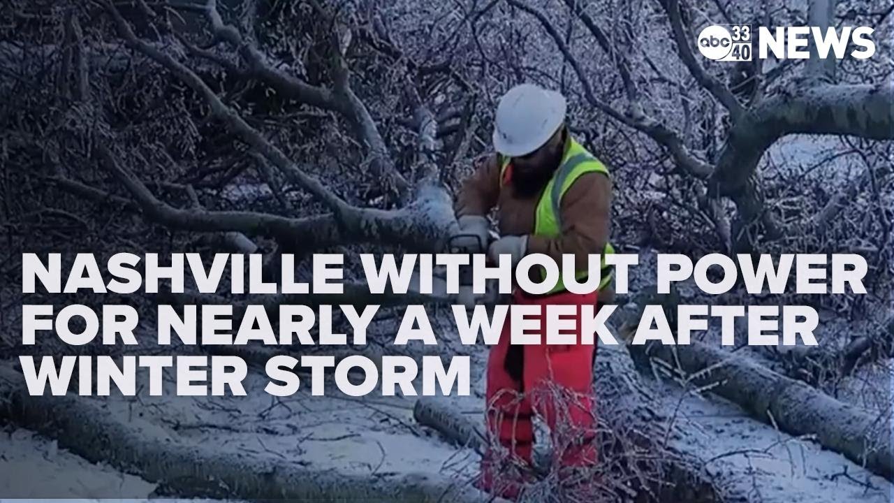 90,000 Nashville residents without power for nearly a week as questions of NES preparedness arise