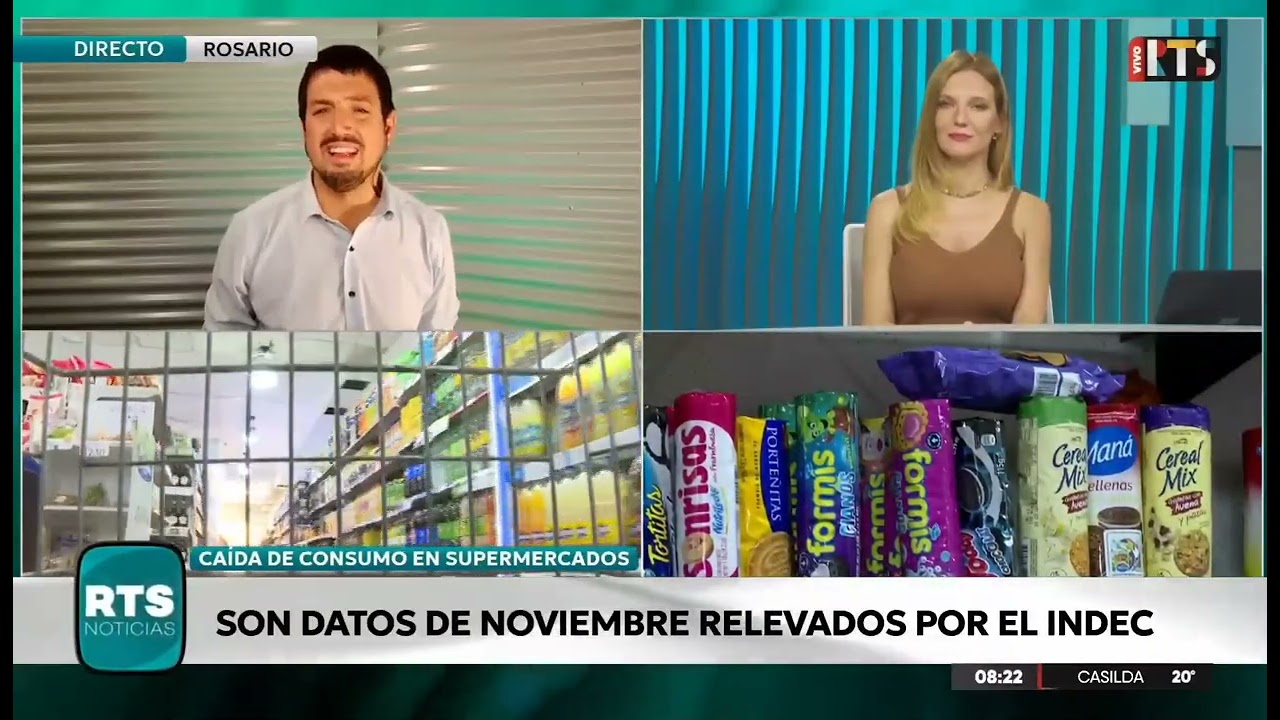 Cayeron las ventas en supermercados y mayoristas según el Indec