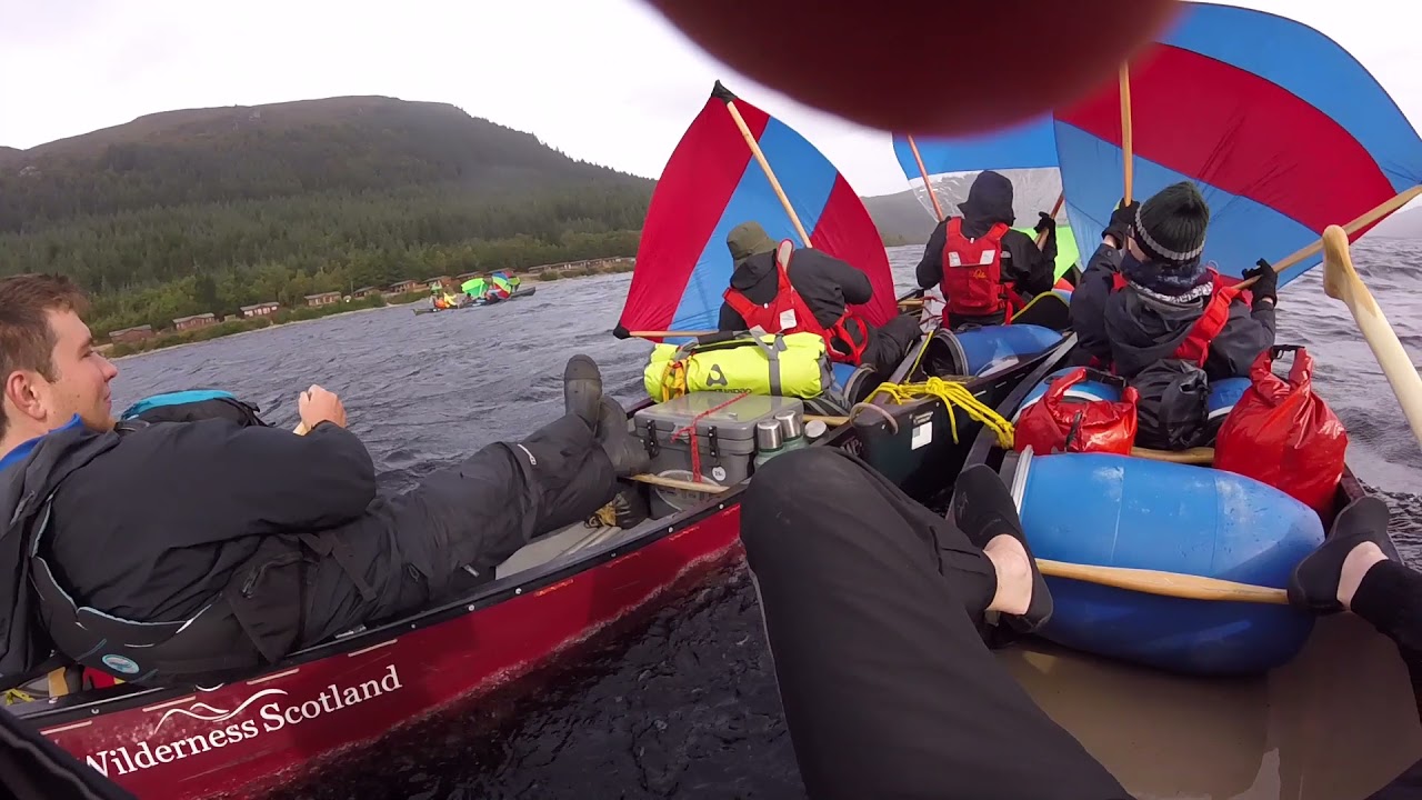 Canoeing the Caledonian Canal September 2021