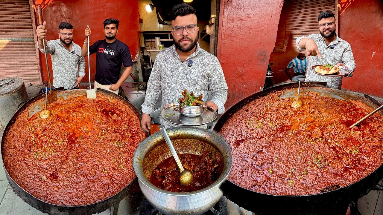 12 मसाले 13 सामान 😍 ऐसा देसी घी मटन सिर्फ जयपुर में इतना लाजवाब मटन कि उंगलियां चाटते रह जाओगे 