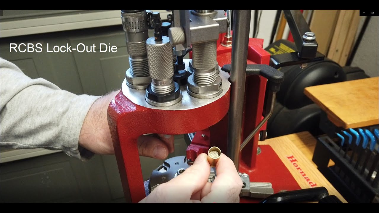 RCBS Lock-Out Die on the Hornady LnL Progressive Press