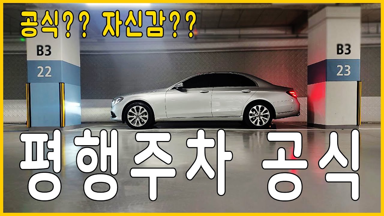 [초보운전 필수영상] 평행주차 / 보기보다 어려운 평행주차 / 나혼자탄다 / 도로주행
