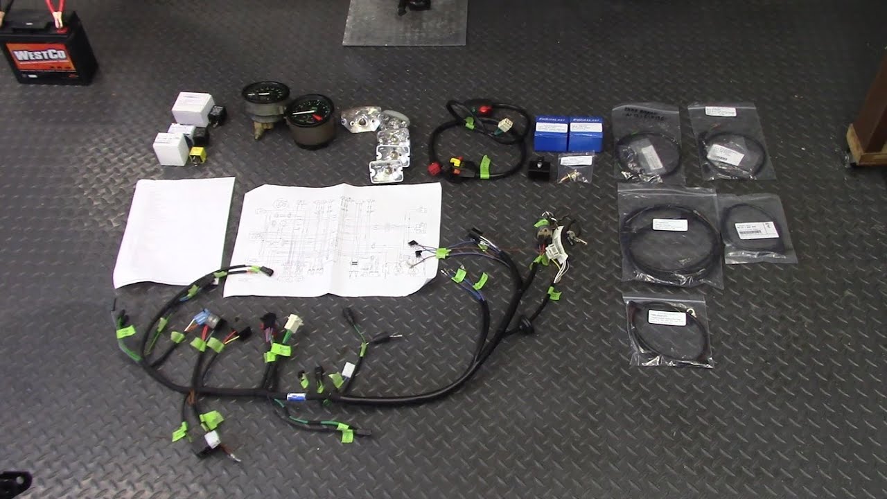1983 BMW R80ST Install Electrical System