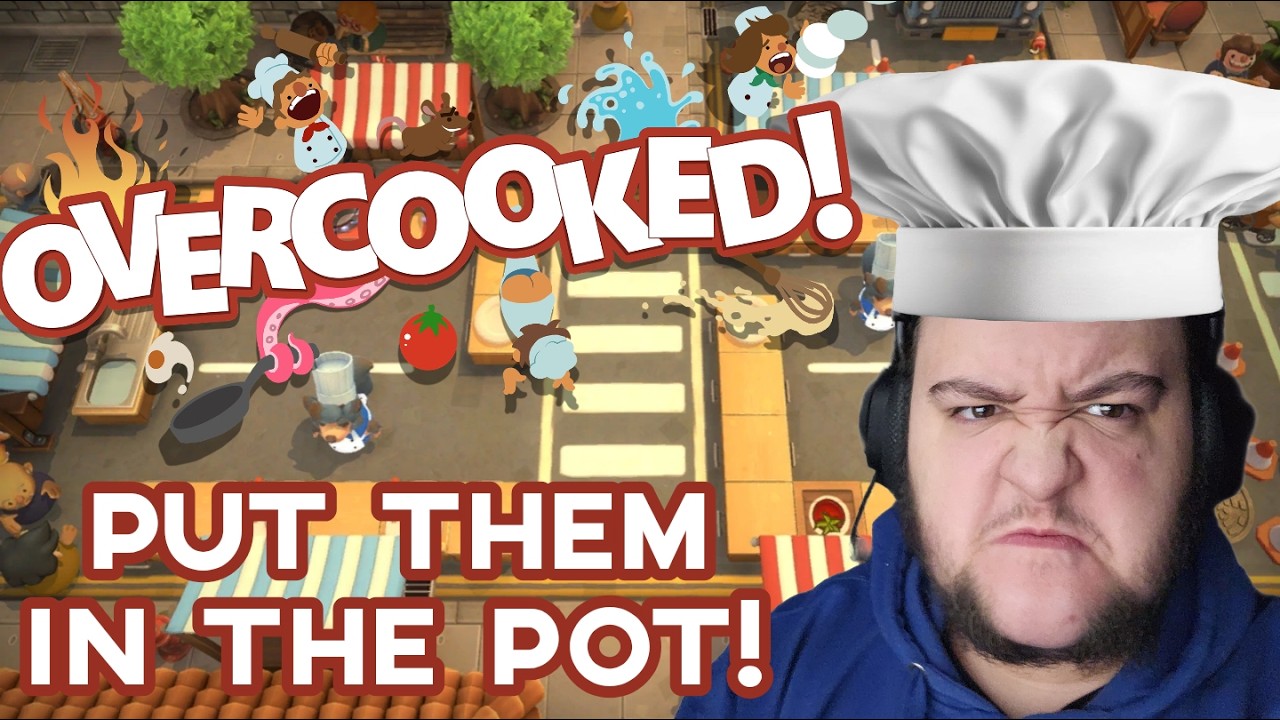 PUT THEM IN THE POT | Overcooked! | Part 1