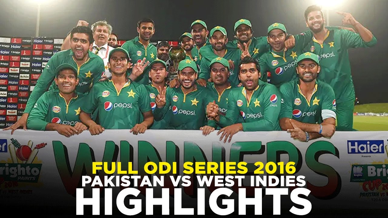 Complete Highlights | Pakistan vs West Indies | Full ODI Series, 2016 | PCB | M5C2A