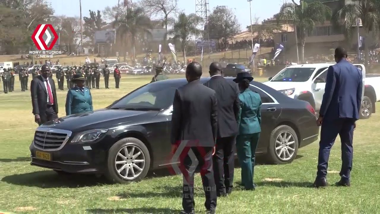 VP Chiwenga and Amai Chiwenga arrival at Harare Agricultural Show