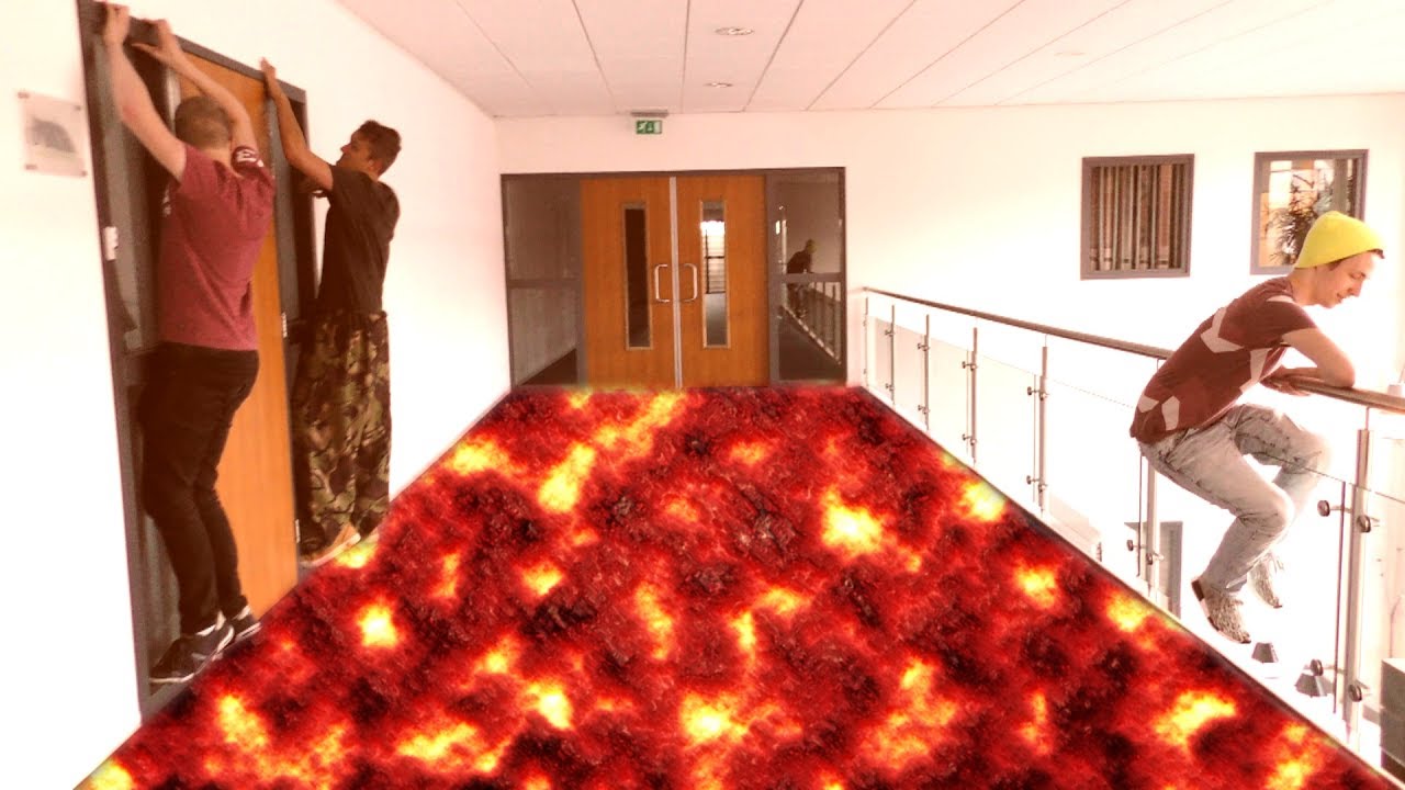 DE VLOER IS LAVA!