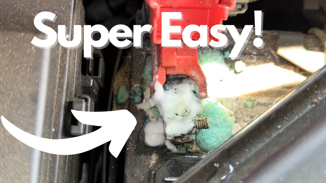 How to Clean Corrosion Off A Car Battery Quick and Easy!