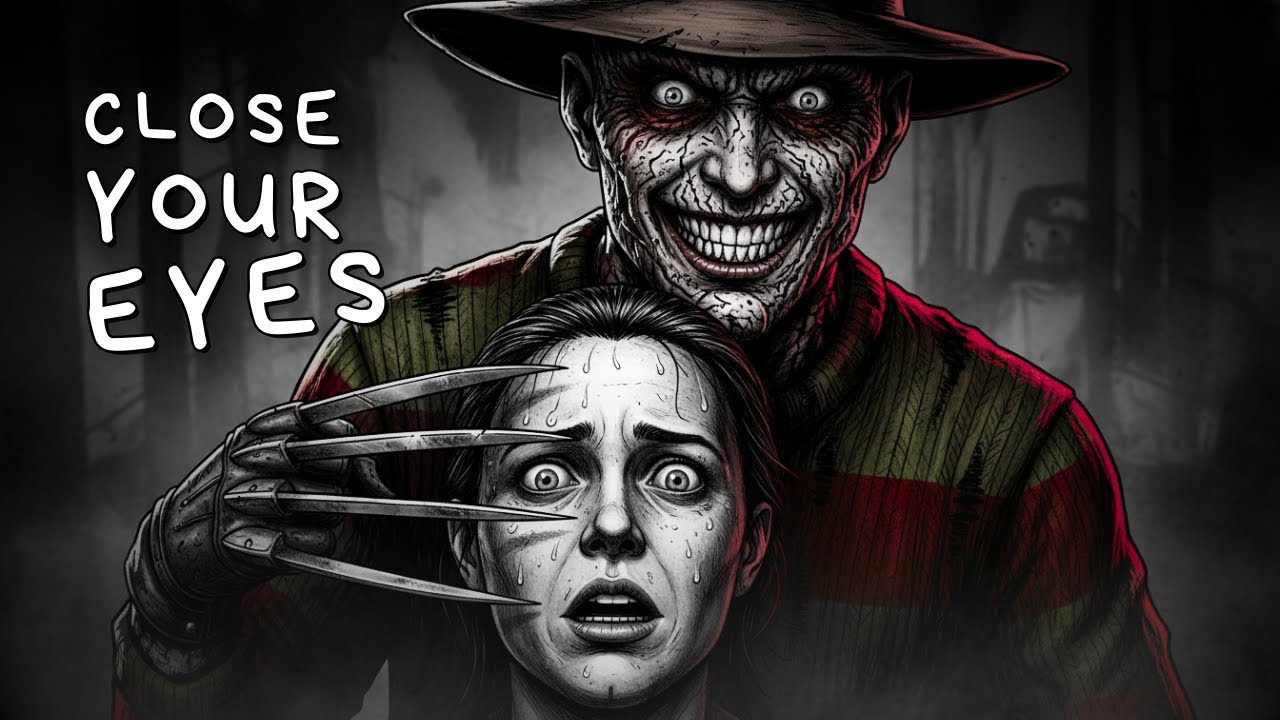 Close Your Eyes (Freddy Krueger Song) | Dark Cinematic Music (Alternative Rock) | Lyric Video