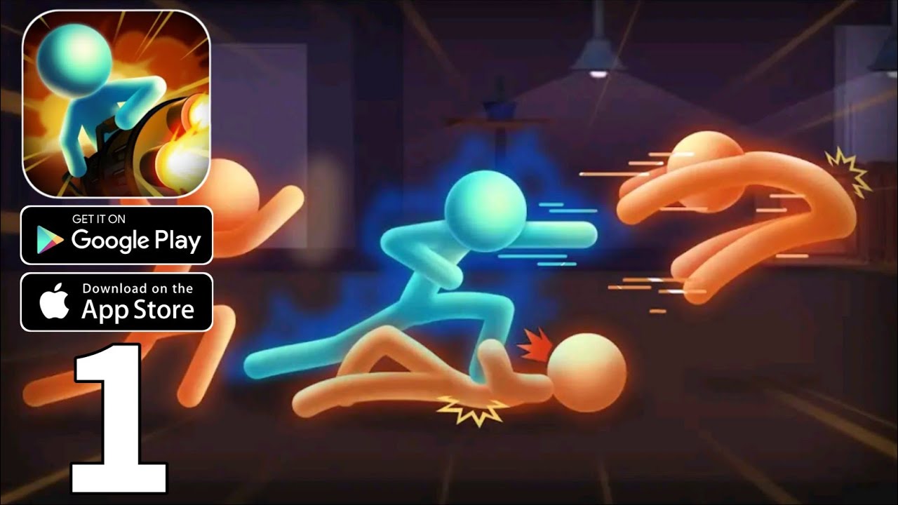 Boss Stickman Gameplay Walkthrough Part 1 - Boss (ios, Android)
