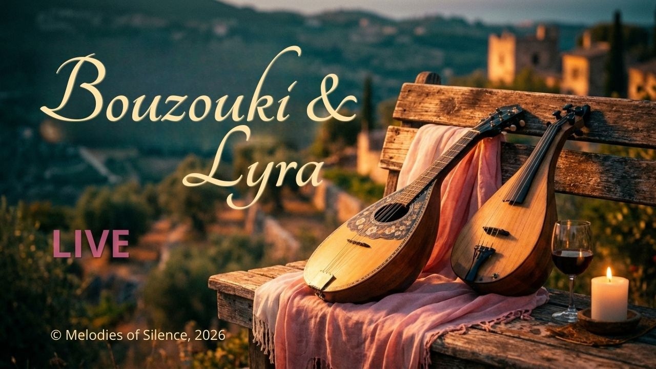 Live Greek Music ❤️ Romantic Mediterranean Evening with Bouzouki & Lyra