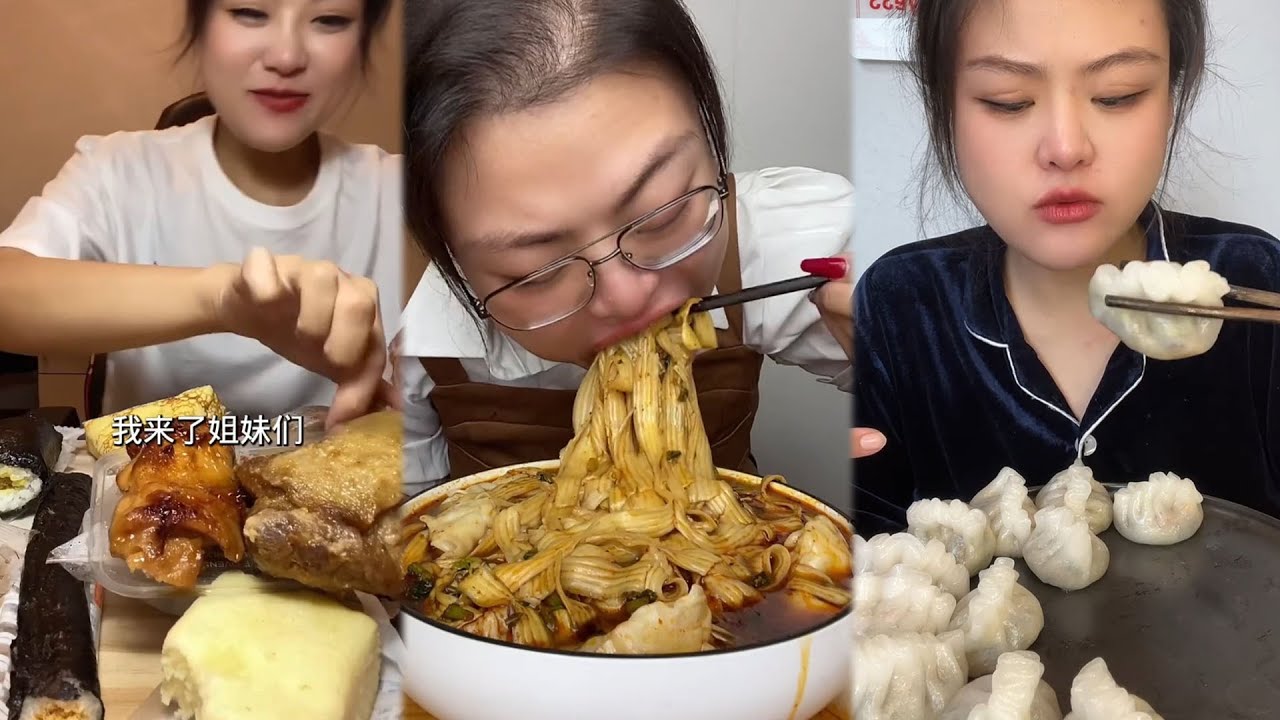 Mukbang food challeng new with real sound #d9mukbang #mukbang