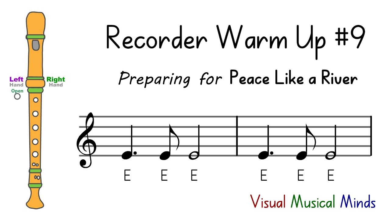Recorder Warm-up #9: Preparing for 