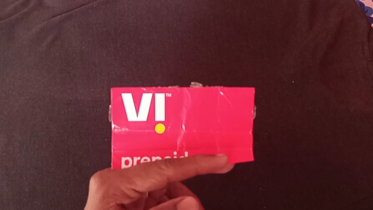 Vi Sim Card UNBOXING || Vi Sim Card